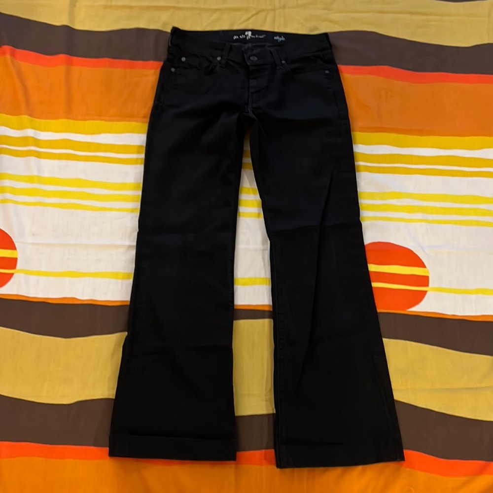 7 for all Mankind Dojo Jeans 29 Black